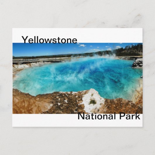 Hot Spring Pond Briefkaart (Voorkant)