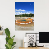 Hot Spring Poster (Thuiskantoor)