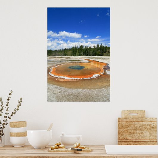 Hot Spring Poster (Keuken)