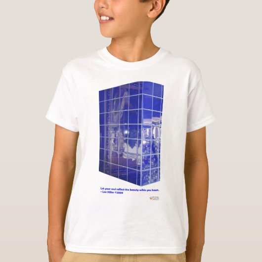 Hot-Springs, AR BlueTile Reflection-cadeautjes T-shirt (Voorkant)