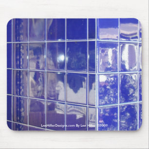 Hot Springs, AR BlueTile Reflection Muismat