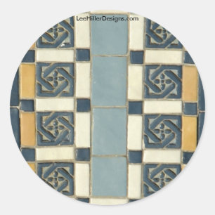 Hot Springs, AR De Maurice Tegels Cadeaus Kleding Ronde Sticker
