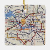 Hot Springs AR Keramisch Ornament (Voorkant)