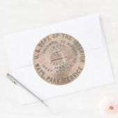 Hot-Springs, AR US Dept van de binnenste Stickers (Envelop)