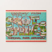 Hot Springs Arkansas 11x14 Legpuzzel (Horizontaal)