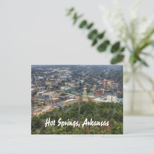 Hot Springs, Arkansas Briefkaart (Staand voorkant)