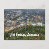 Hot Springs, Arkansas Briefkaart (Voorkant)