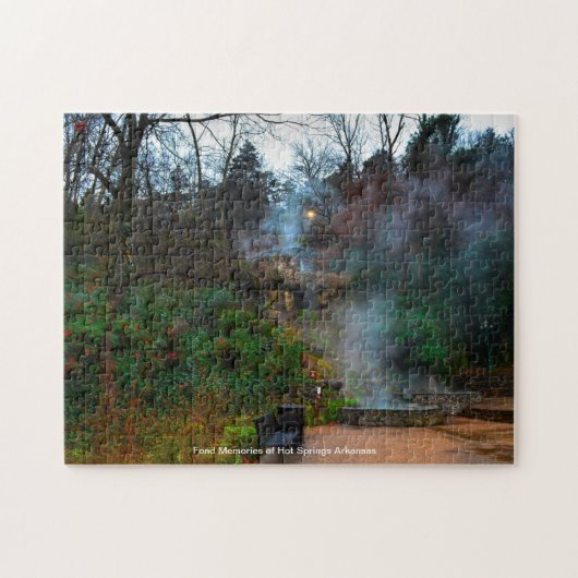 Hot Springs Arkansas Jigzaag Puzzle Legpuzzel (Horizontaal)