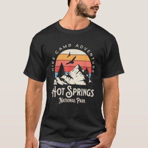 Hot Springs Arkansas Natuur Hike Mountains T-shirt