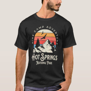 Hot Springs Arkansas Natuur Hike Mountains T-shirt