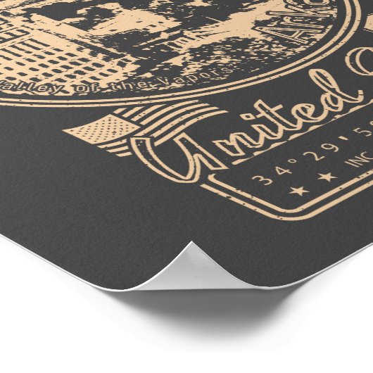 HOT SPRINGS ARKANSAS — STAD HOT SPRINGS  POSTER (Hoek)