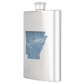 Hot Springs Arkansas Wood Grain Flacon (Links)