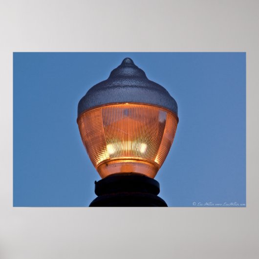 Hot Springs Historic District Street Lamp Poster (Voorkant)