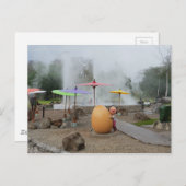 Hot Springs in Chiang Mai Thailand Briefkaart (Voorkant / Achterkant)