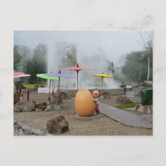 Hot Springs in Chiang Mai Thailand Briefkaart