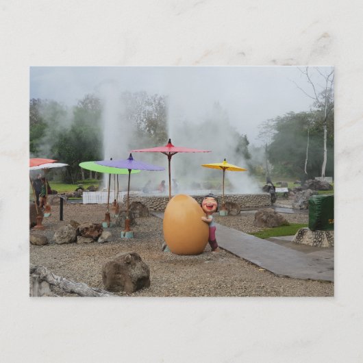 Hot Springs in Chiang Mai Thailand Briefkaart (Voorkant)