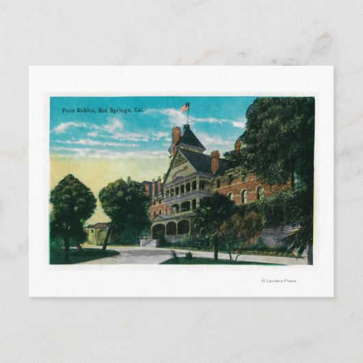 Hot Springs in Paso Robles, CAPaso Robles, CA Briefkaart (Voorkant)
