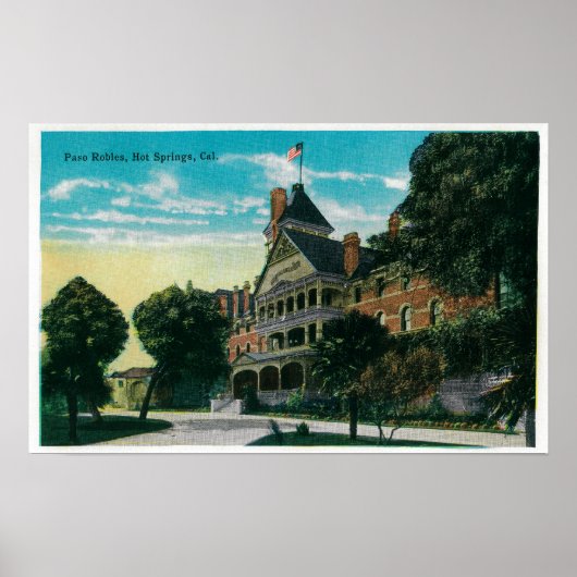 Hot Springs in Paso Robles, CAPaso Robles, CA Poster (Voorkant)