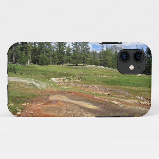 Hot Springs in Tuolumne Meadows, Yosemite, CA Case-Mate iPhone Case (Achterkant (horizontaal))