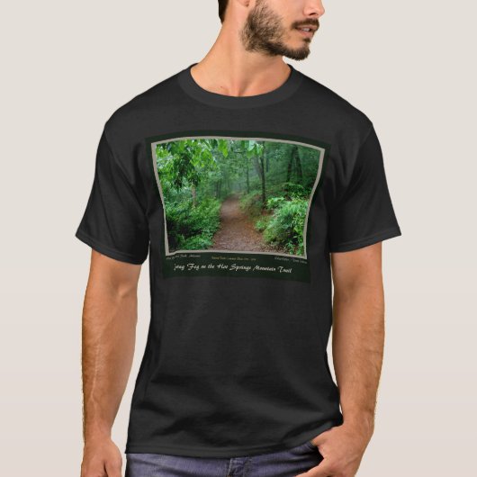 Hot Springs Mt Trail National Park T-shirt (Voorkant)