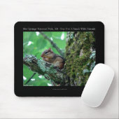 Hot Springs National Park, AR Chipmunk Snack Gifts Muismat (Met muis)