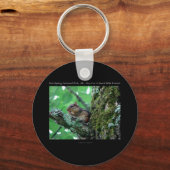 Hot Springs National Park, AR Chipmunk Snack Gifts Sleutelhanger (Voorkant)