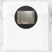 Hot Springs National Park, AR - Enchanted Paths Ronde Sticker (Tas)