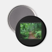 Hot Springs National Park, AR Fading Fog Gifts Magneet (Voorkant / Achterkant)