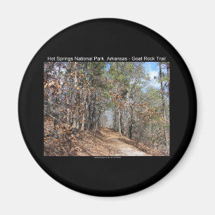Hot Springs National Park, AR Geitenrots Trail Magneet