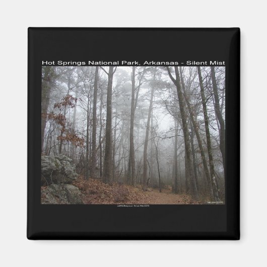 Hot Springs National Park, AR Silent Mist Geschenk Magneet (Voorkant)