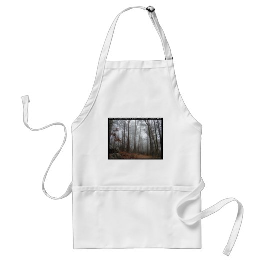 Hot Springs National Park, AR Silent Mist Geschenk Standaard Schort (Voorkant)