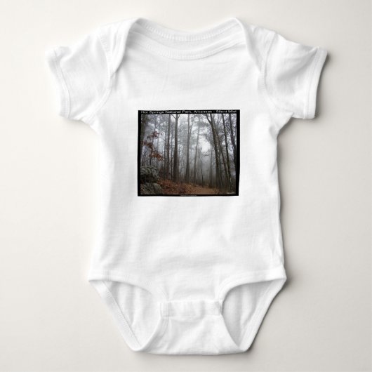 Hot Springs National Park, AR Silent Mist Gifts Romper (Voorkant)