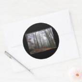 Hot Springs National Park, AR Silent Mist Gifts Ronde Sticker (Envelop)