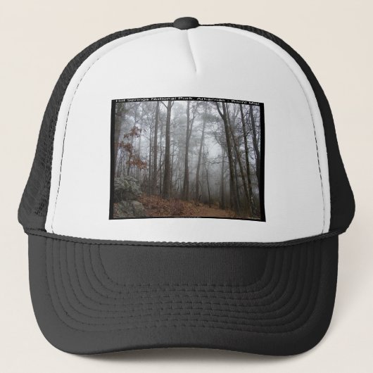 Hot Springs National Park, AR Silent Mist Gifts Trucker Pet (Voorkant)