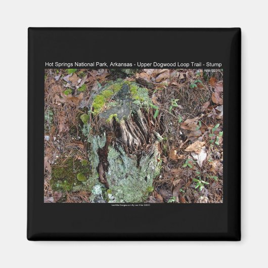 Hot Springs National Park, AR Upper Dogwood Loop Magneet (Voorkant)