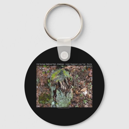 Hot Springs National Park, AR Upper Dogwood Loop Sleutelhanger (Voorkant)