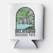 Hot Springs National Park Arkansas  Blikjeskoeler (Voorkant)