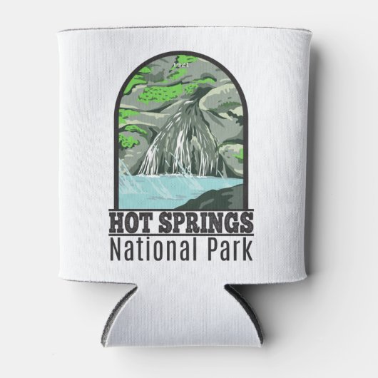 Hot Springs National Park Arkansas  Blikjeskoeler (Voorkant)