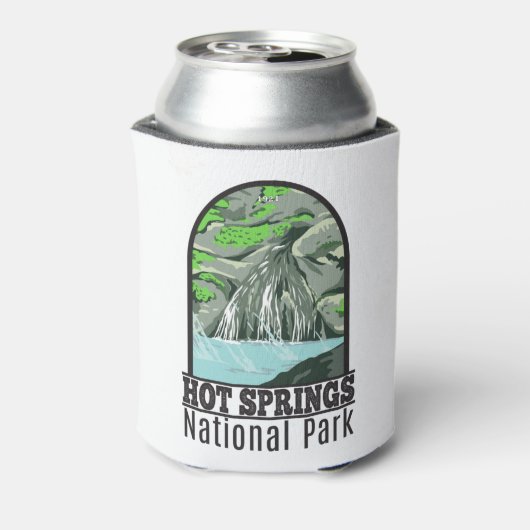 Hot Springs National Park Arkansas  Blikjeskoeler (Blikje Achterkant)