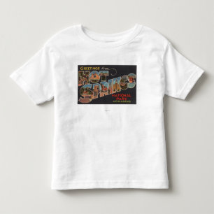 Hot Springs National Park, Arkansas (Blue) Kinder Shirts