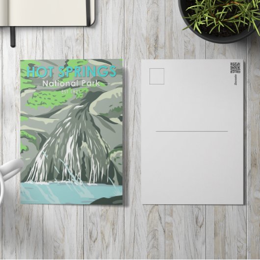 Hot Springs National Park Arkansas  Briefkaart