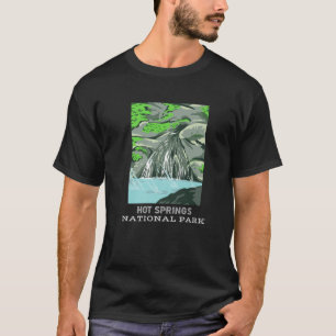 Hot Springs National Park Arkansas Camping Hiking T-shirt