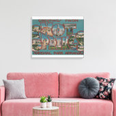 Hot Springs National Park, Arkansas Canvas Afdruk (Insitu (Woonkamer))