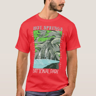 Hot Springs National Park Arkansas Distress Vint T-shirt