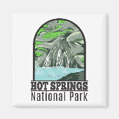 Hot Springs National Park Arkansas  Magneet (Voorkant)