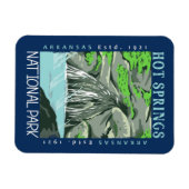 Hot Springs National Park Arkansas, onderdruk Magneet (Horizontaal)