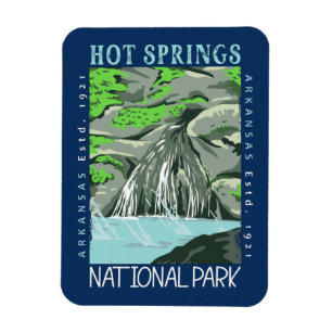 Hot Springs National Park Arkansas, onderdruk Magneet