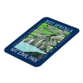 Hot Springs National Park Arkansas, onderdruk Magneet (Linkerzijde)