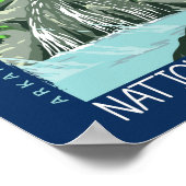 Hot Springs National Park Arkansas, onderdruk Poster (Hoek)