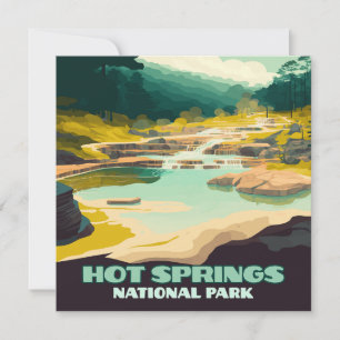 Hot Springs National Park Arkansas  Retro